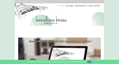 Desktop Screenshot of podologie-lauer.de